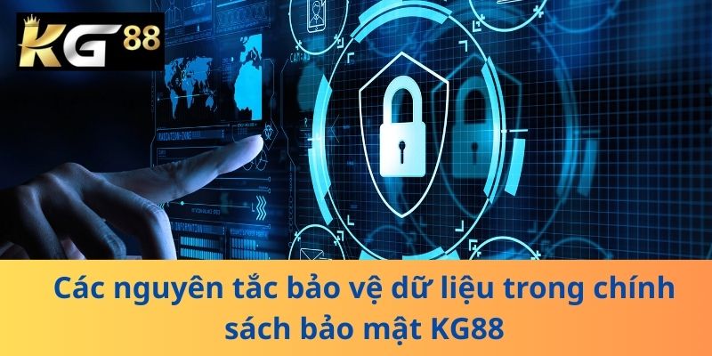 Các nguyên tắc bảo vệ dữ liệu trong chính sách bảo mật KG88